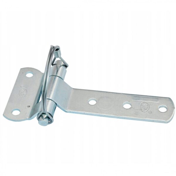 Long bent T opening iron hinge zpl 140X71 mm