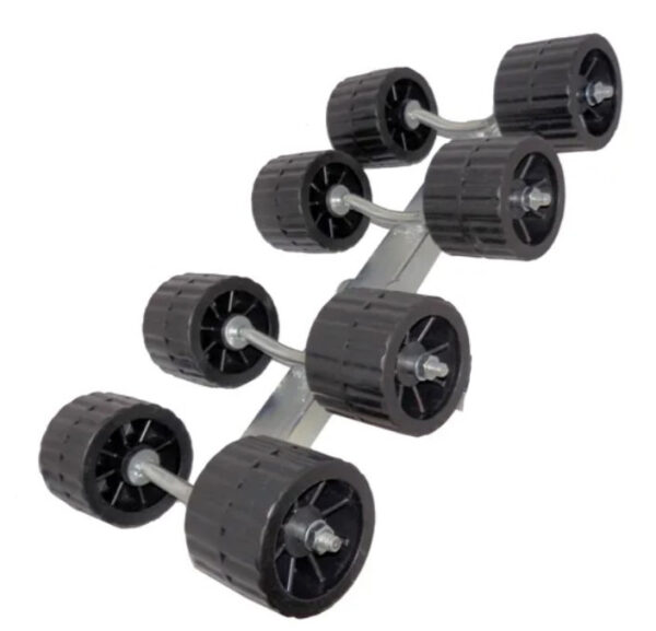 Support with 8-Side rollers 100x75 - standard roller art. 01645