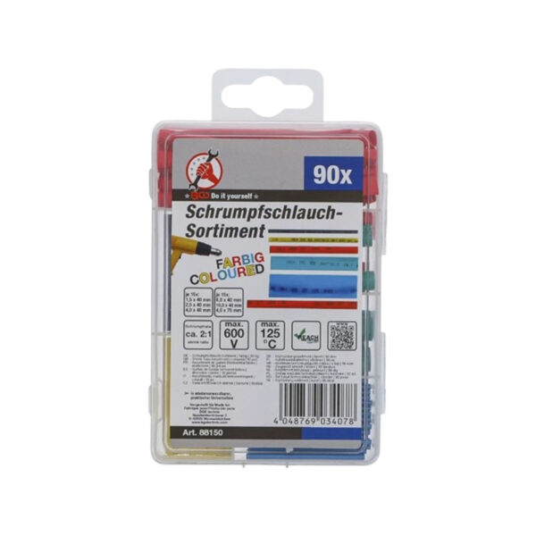 Shrink Tube Assortment coloured 90 pcs. - Image 2