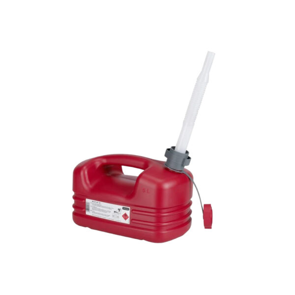 Fuel can-5L. PE with flexible spout