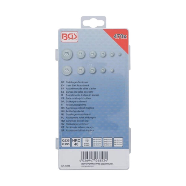 Steel Ball Assortment 470 pcs. - Image 2