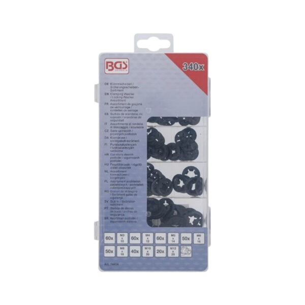 Clamping Washer / Locking Washer Assortment M3 - M12  340 pcs. - Image 2
