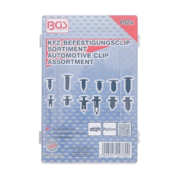 Automotive Clip Assortment Universal 192 pcs. - Image 2