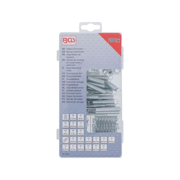 Spring Assortment Compression and Extension Spring 200 pcs. - Image 2