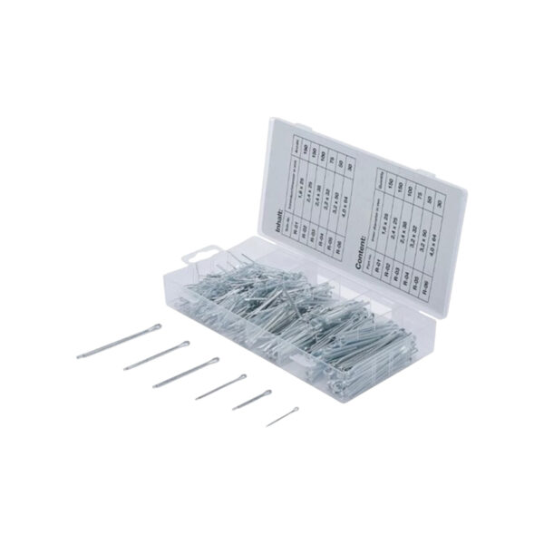 Splint Pin Assortment Ø 1.6 - 4.0 mm 555 pcs.
