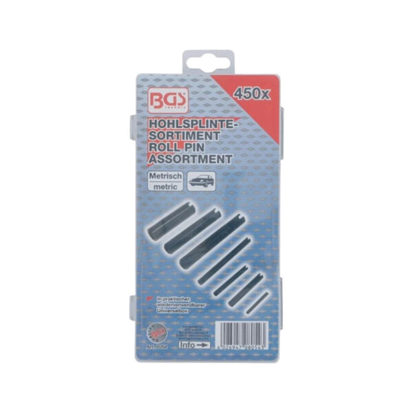 Roll Pin Assortment 450 pcs. - Image 2