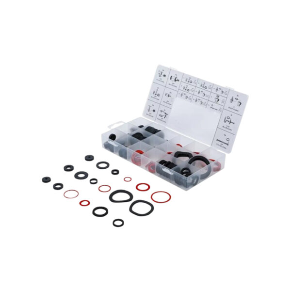 Seal Ring Assortment Rubber and Fibreglass 141 pcs.