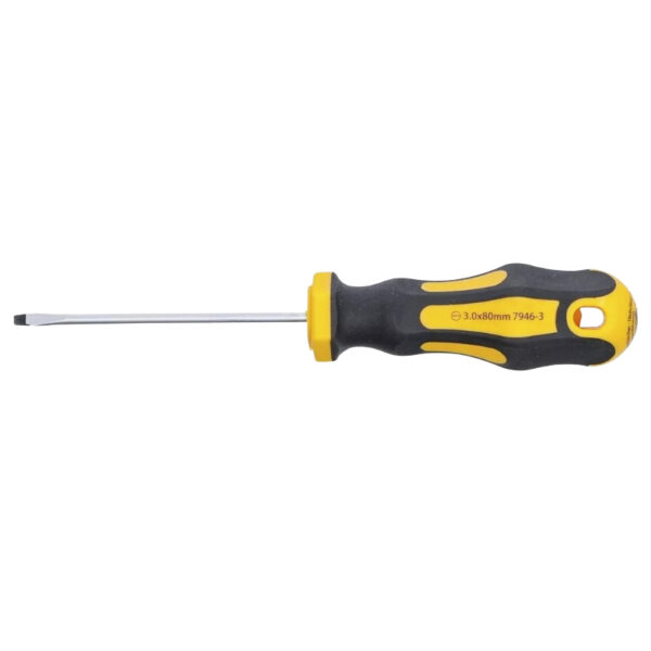 BGS Screwdriver Slot SL 3 mm Blade Length 80 mm