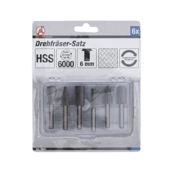 Taper Milling Cutter Set | 6 pcs. - Image 2