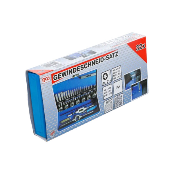 Tap and Die Set M3 - M12 32 pcs.