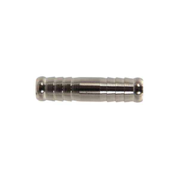 Double hose connection 12 MM nickel-plated brass