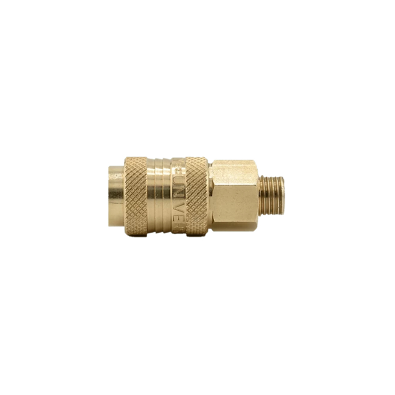 Brass universal quick coupling male thread 3/8 BSP