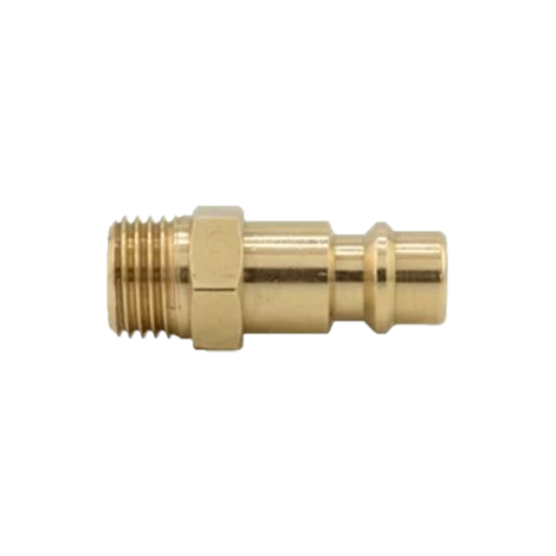“German” brass connection male thread 1/4 BSP 