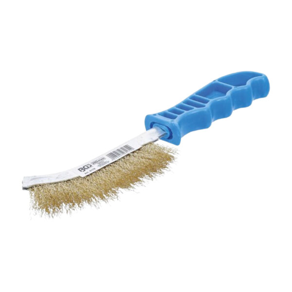 Steel Wire Brush brass coated 260 mm