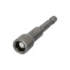 Magnetic Socket, Hexagon for electric drills 1/4 Drive 10 mm