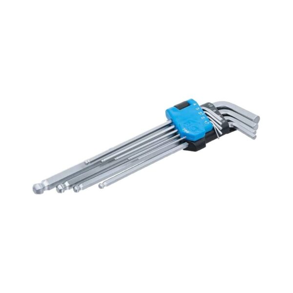 Extra long internal Hexagon with Ball Head 1.5 - 10  9 pcs.