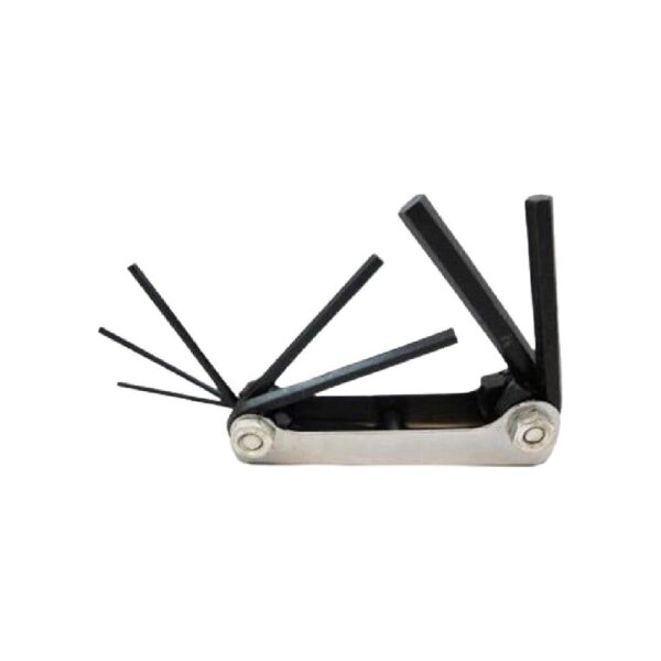 7pc Metric Folding Hex  Allen Keys 2.5-10 mm