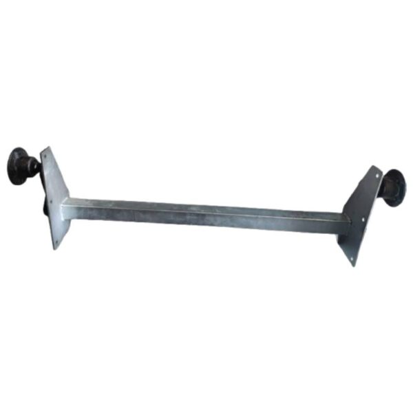 Rubber torsion suspension 750 kg for trailer model BF7520