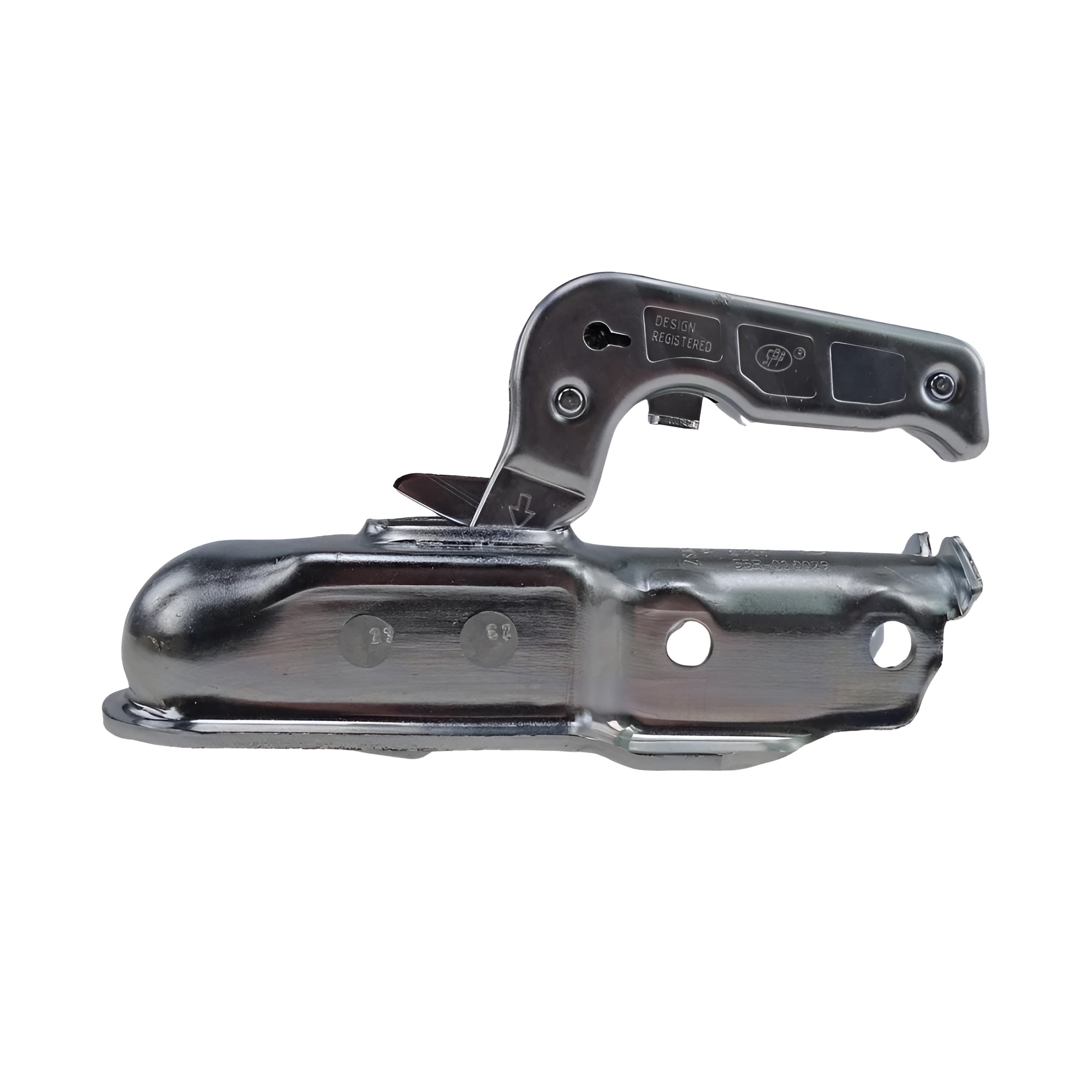 Round coupling head 1300 kg φ35 mm zpl EU TYPE APPROVED