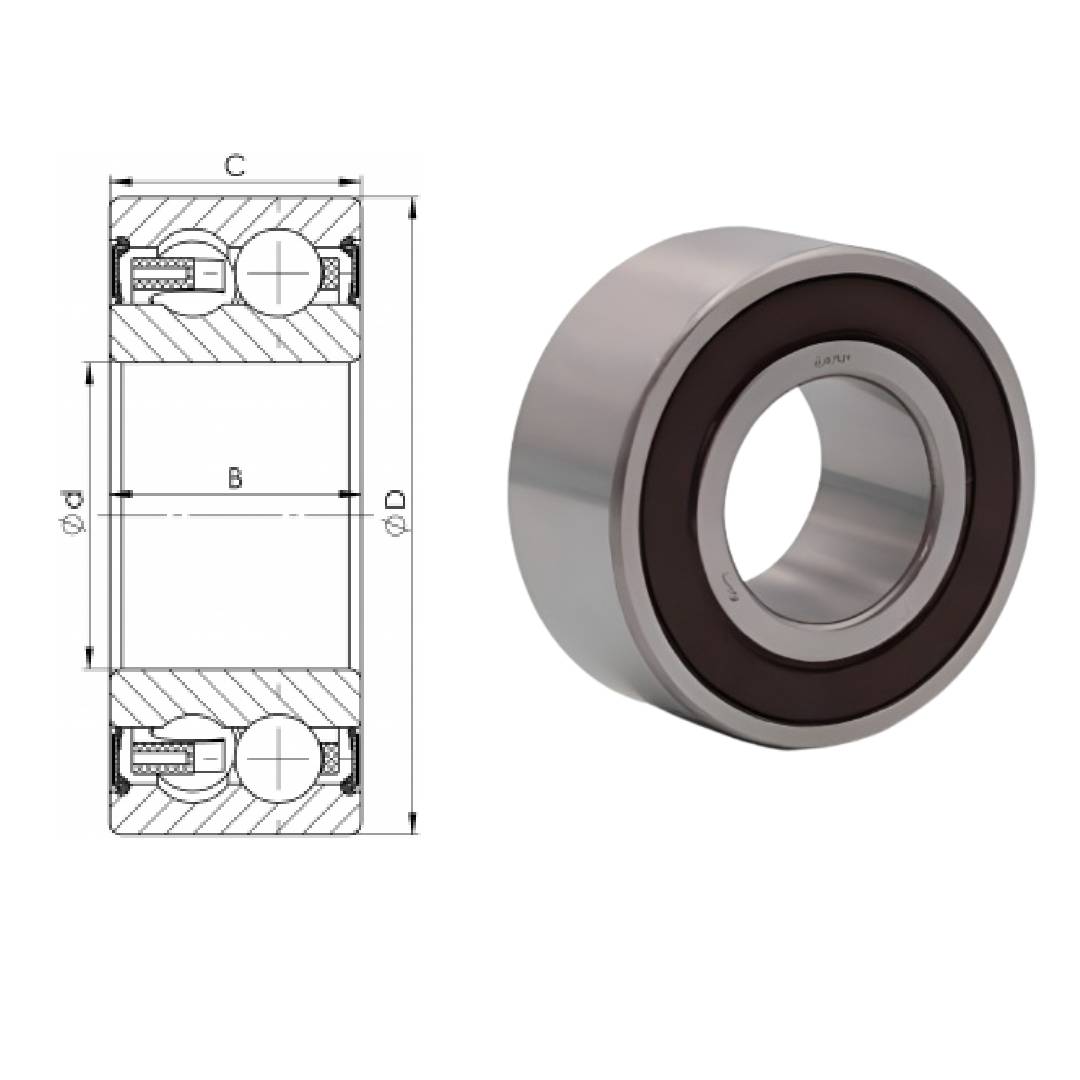 Wheel bearing DAC40640024-2RS