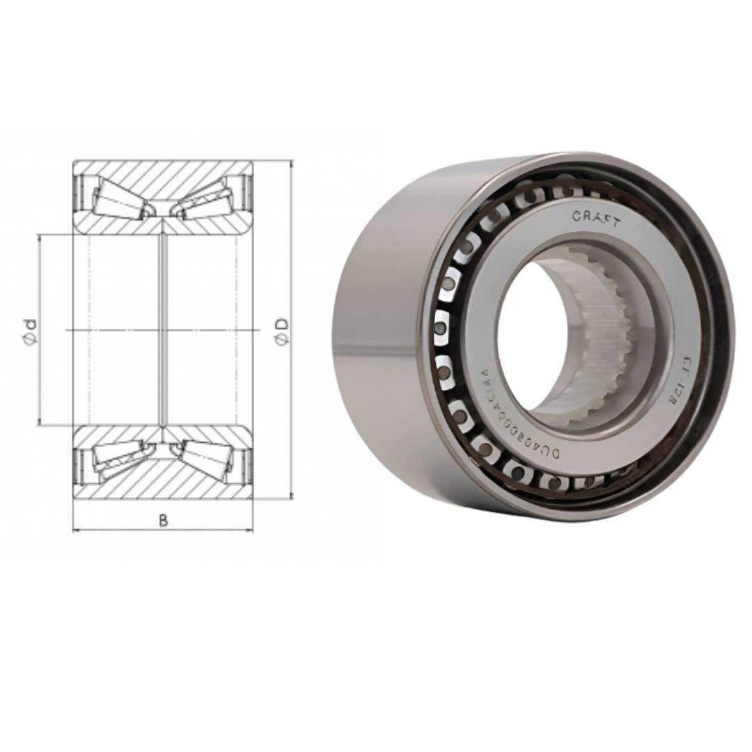 Wheel bearing DU40800045/44