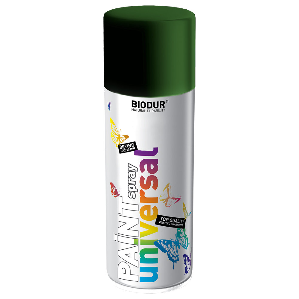 GREEN LEAF  BIODUR SPRAY PAINT 400ml RAL 6002