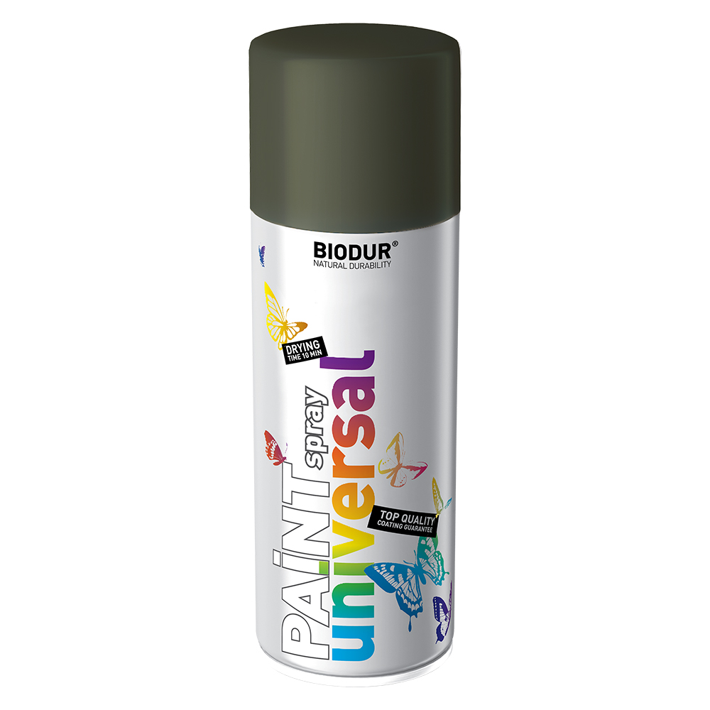 GREEN CAMOUFLAGE  BIODUR SPRAY PAINT 400ml RAL 6031