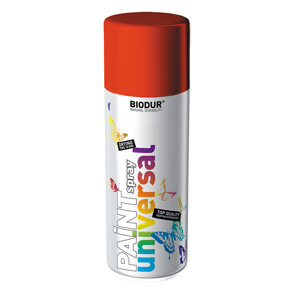 RED FLAME SPRAY PAINT 400ml RAL 3000