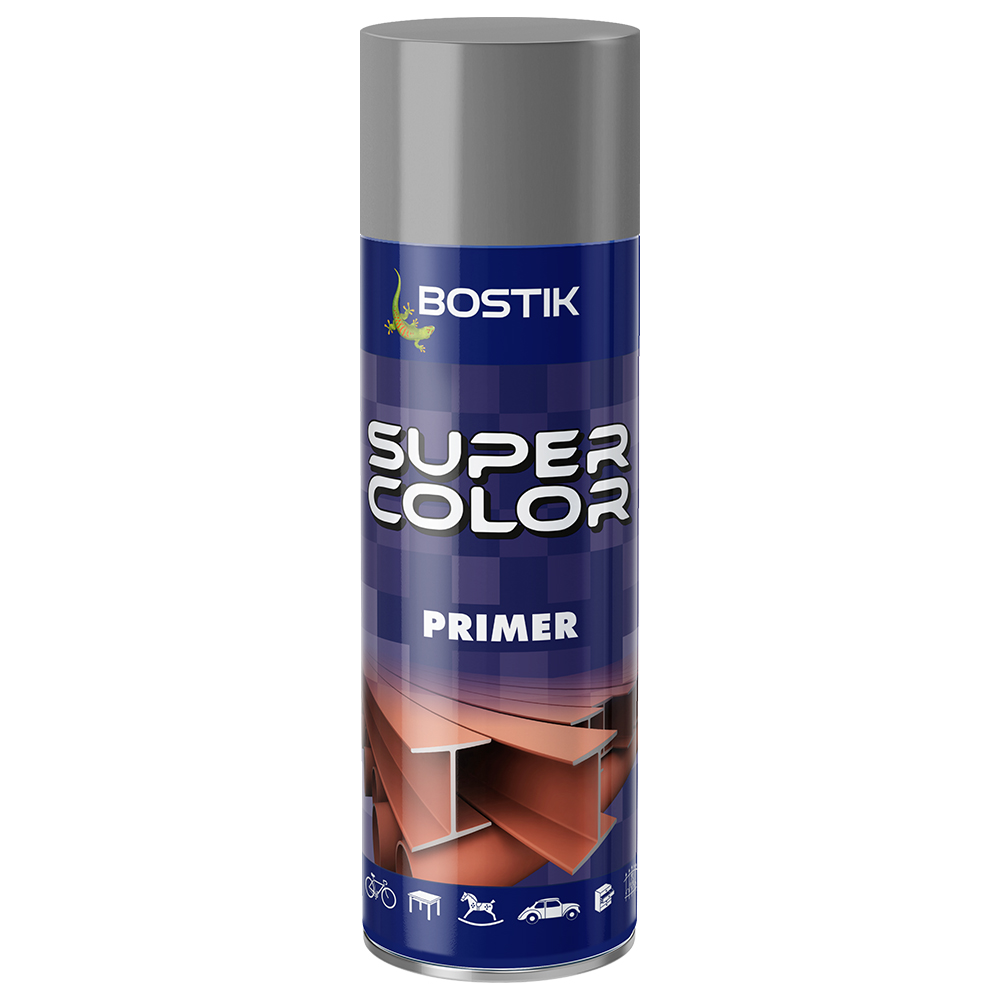 GREY PRIMER BOSTIK SPRAY PAINT 400ml