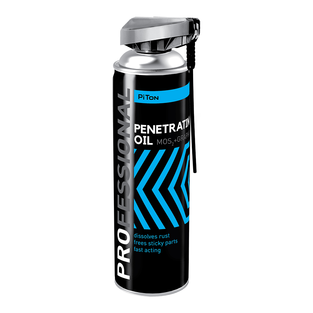 PITON PENETRATING OIL SPRAY - MOS2 + GRAPHITE PROFESSIONAL 500ml